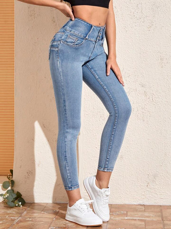 FABSHEIN Frenchy High Waist Skinny Jeans