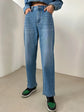 FabShein DAZY High Waist Carrot Jeans Without Belt