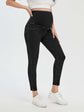 Fabshein Maternity Wide Waist Skinny Pants