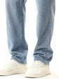 Fabshein Manfinity Hypemode Men Cotton Cat Whisker Straight Leg Jeans