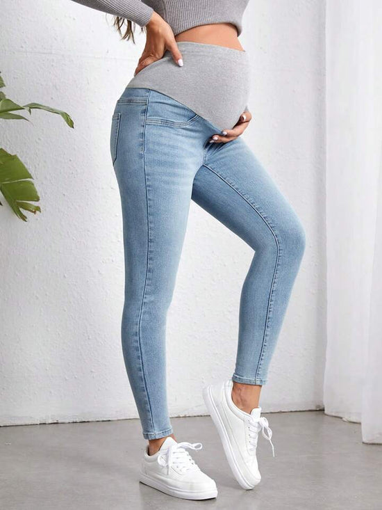 Fabshein Maternity High Waist Skinny Jeans