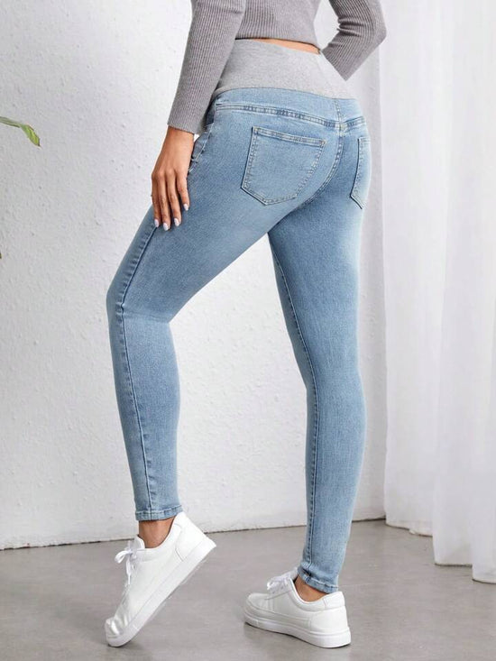 Fabshein Maternity High Waist Skinny Jeans