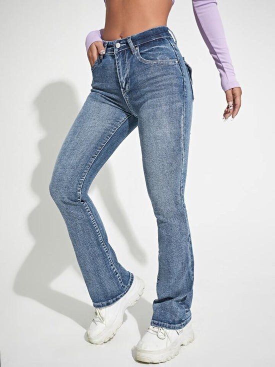 Fabshein ICON Solid Washed Jeans