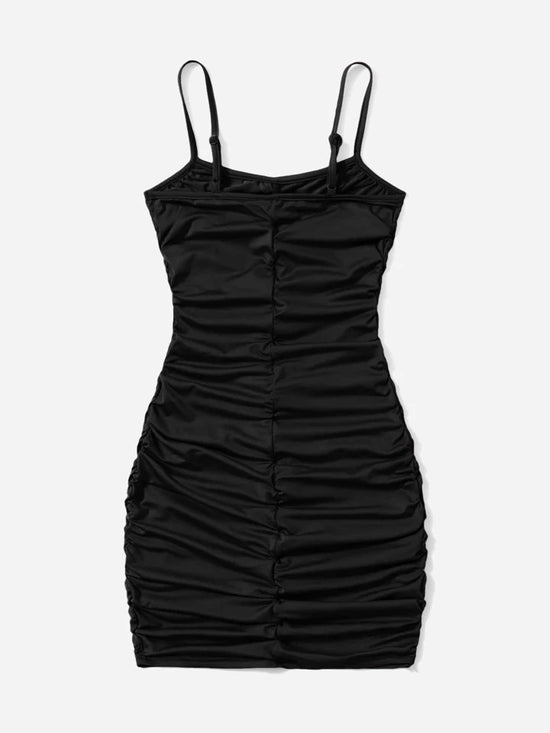 Fabshein Girls Ruched Cami Dress