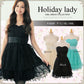 Fabshein Party mini dress bare top tulle lace bridesmaid