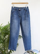 Fabshein DAZY High Rise Crop Mom Jeans