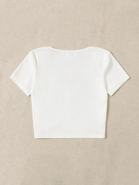 Fabshein EZwear Press Button Half Placket Tee